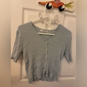 Knitted short sleeves